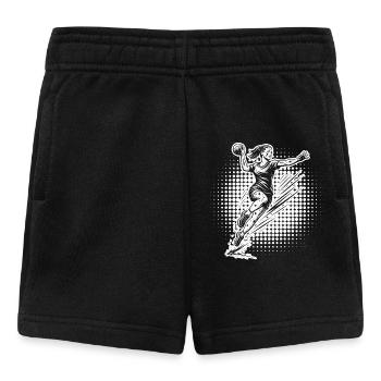 Handball Stil für jeden Anlass fuer Frauen - Baby Shorts - Schwarz - Vorne