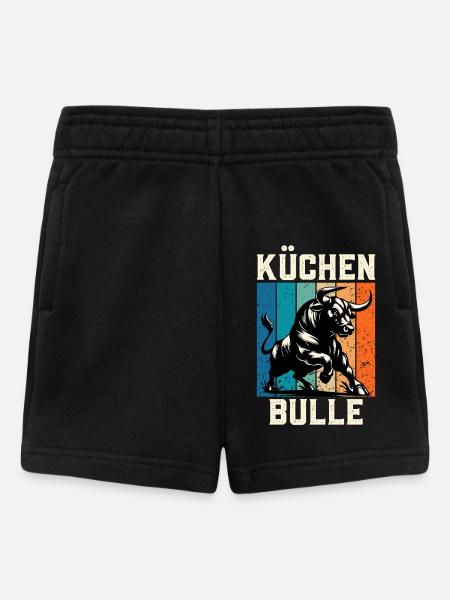 Küchenchef KÜCHENBULLE Köche Lustiges - Baby Shorts - Schwarz