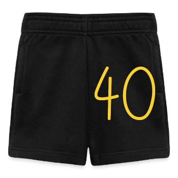 40 - Short Bébé - noir - Devant