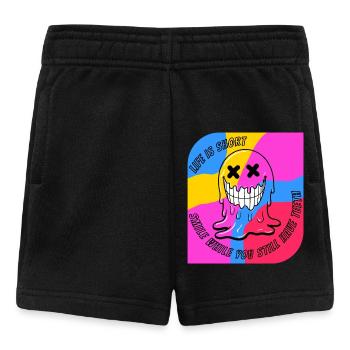 Life & Teeth.POP - Baby Shorts - black - Front