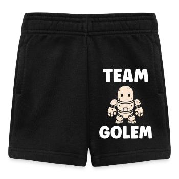 Team golem - Short Bébé - noir - Devant