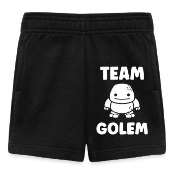 Team golem - Short Bébé - noir - Devant