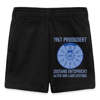1967 Geboren 60. Geburtstag Auto Tuning - Baby Shorts - Schwarz - Vorne