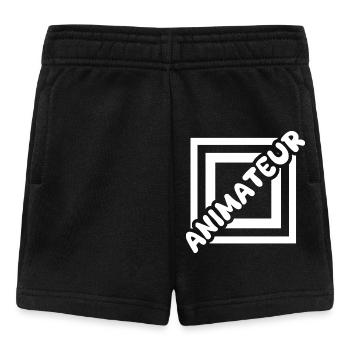 Job Animator - Baby Shorts - black - Front