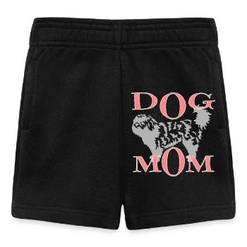 Hund mit Text - Baby Shorts - Schwarz - Vorne