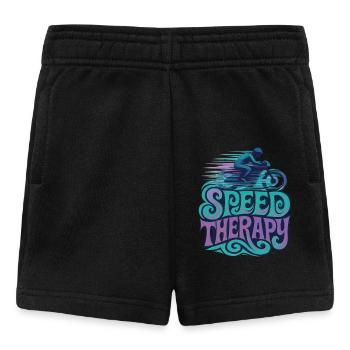 Speed Therapy - Moto - Short Bébé - noir - Devant