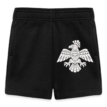 Aztekischer Adler Totem Muster - Baby Shorts - Schwarz - Vorne