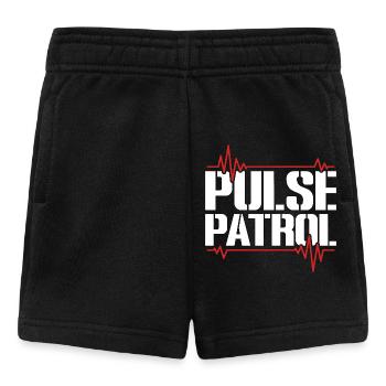 Cardiac Tech Pulse Patrol Cardiac Sonographer - Baby Shorts - Schwarz - Vorne