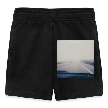 Reisen in Grau - Baby Shorts - Schwarz - Vorne