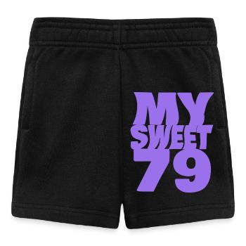 Sweet 79 - Baby Shorts - Schwarz - Vorne