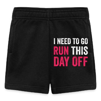 Ich muss diesen Tag frei machen - Baby Shorts - Schwarz - Vorne