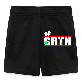 Garten - Gärtner - Gärtnern - GRTN  - Baby Shorts - Schwarz - Vorne