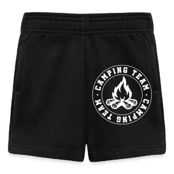 Équipe de camping Feu de camp - Short Bébé - noir - Devant