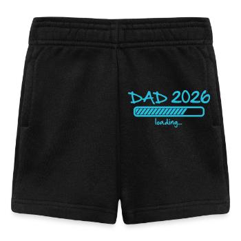 Papa 2026 invite l’annonce de grossesse du bébé - Short Bébé - noir - Devant