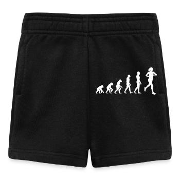 COURSE DE JOGGING FEMME, COURSE PUISSANTE ! JOGGING, COURSE - Short Bébé - noir - Devant