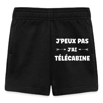 I can't I have a gondola - Baby Shorts - black - Front