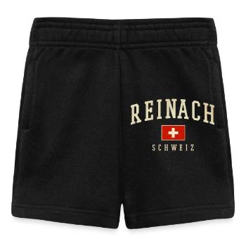 Reinach Schweiz Emblem Logo - Baby Shorts - Schwarz - Vorne