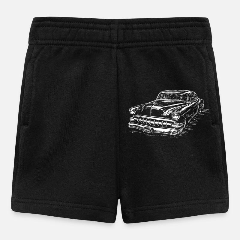 Chevy Bel Air 1954 - American Dream Hot Rod - Short Bébé - noir