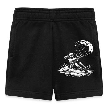 WINTER KITE SURFING - Baby Shorts - Schwarz - Vorne