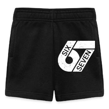 Six Seven Meme - Baby Shorts - Schwarz - Vorne