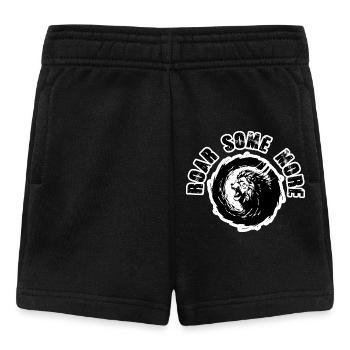 Lion Roar Some More Powerful - Baby Shorts - black - Front