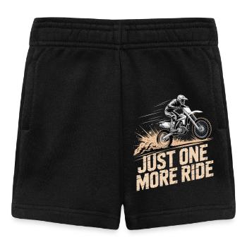 Encore une sortie en dirt bike - Short Bébé - noir - Devant