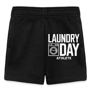 Laundry Day Athlete Wäsche Humor - Baby Shorts - Schwarz - Vorne