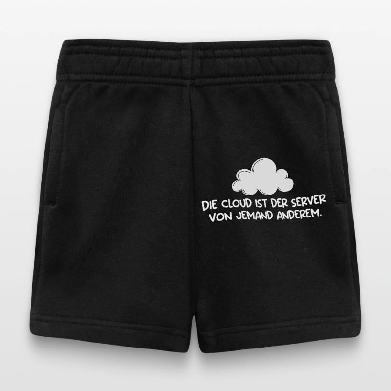 Technical Support THE CLOUD IS THE SERVER Baby Shorts