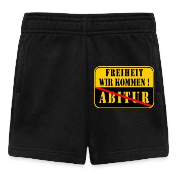 Panneau de fin de ville - Abitur - Short Bébé - noir - Devant