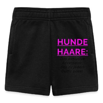 POILS DE CHIEN - accessoire qui va avec n’importe quelle tenue. - Short Bébé - noir - Devant