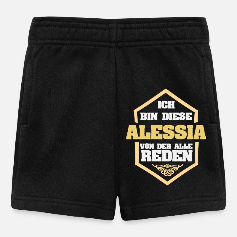 Alessia - Short Bébé - noir
