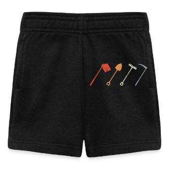 Bauern Werkzeuge - Baby Shorts - Schwarz - Vorne