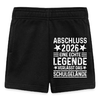Graduation 2026 Legend leaves the school grounds - Baby Shorts - black - Front