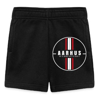 Coordonnées d’Aarhus - Short Bébé - noir - Devant
