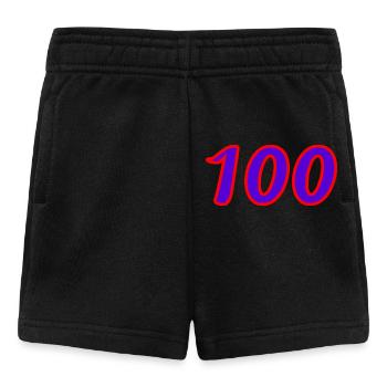 100. 100 ANS. 100e ANNIVERSAIRE. ANNIVERSAIRE 100  - Short Bébé - noir - Devant