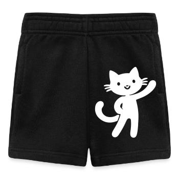 Cat Cute - Baby Shorts - black - Front