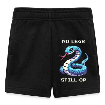 Pas de jambes, mais quand même une opération | Humour de serpent - Short Bébé - noir - Devant