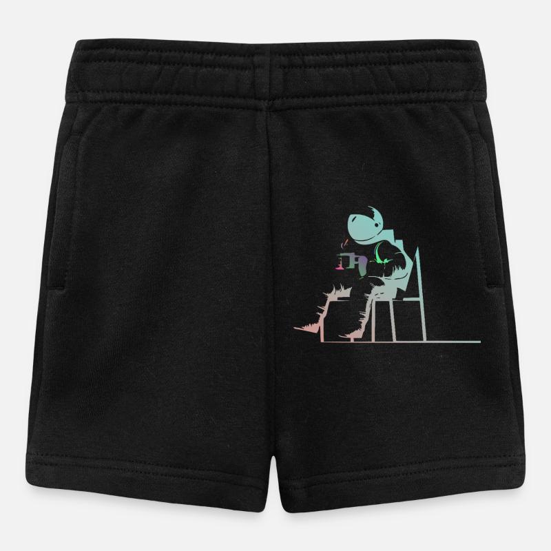 Astronaut - Baby Shorts - Schwarz