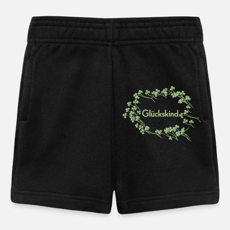 Glueckskind - Baby Shorts - Schwarz
