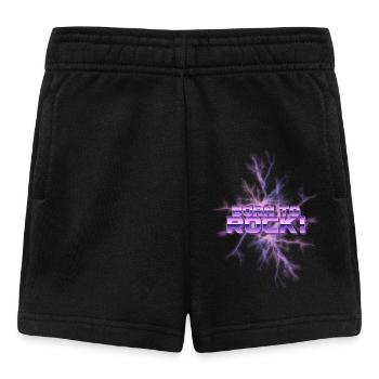 Born to Rock Neon Eis-Splash - Baby Shorts - black - Front
