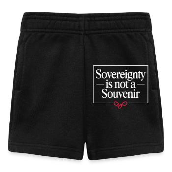 Protestation politique pour la souveraineté du Groenland c - Short Bébé - noir - Devant