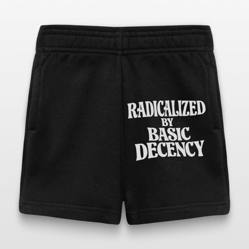 Radicalized by Basic Decency Baby Shorts