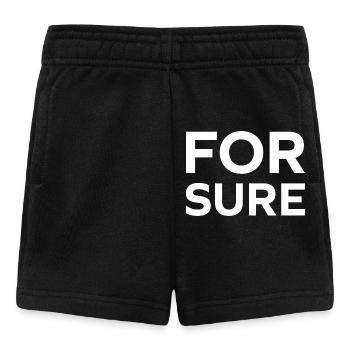 For sure - Short Bébé - noir - Devant