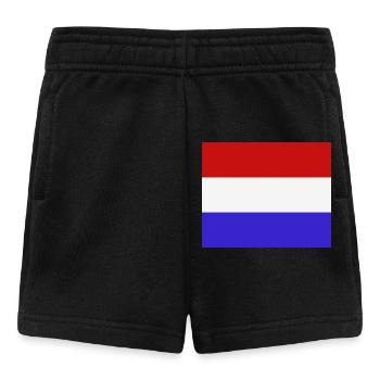 Drapeau néerlandais - Short Bébé - noir - Devant