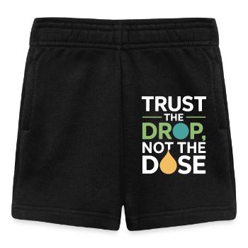 Certified Clinical Dilution Specialist Apparel  - Baby Shorts - black - Front