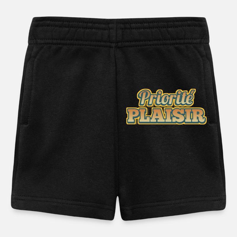 Priority Retro Vintage Fun - Baby Shorts - black