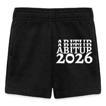 Abitur 2026 Certificat de fin d’études Abi Gymnase - Short Bébé - noir - Devant
