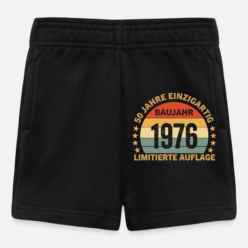50 ANS D’ÉDITION LIMITÉE UNIQUE - Short Bébé - noir