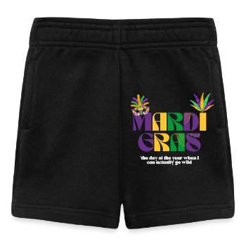 MARDI GRAS FESTIVAL - Short Bébé - noir - Devant