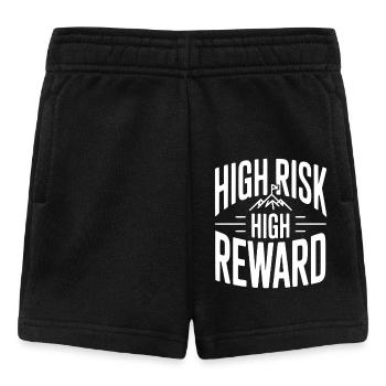 Haut risque Haut rendement - Short Bébé - noir - Devant